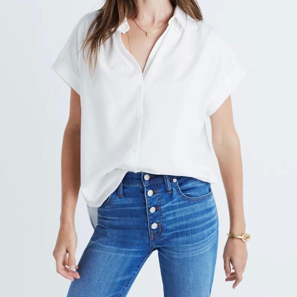 Central Shirt in Pure White